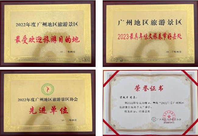 3.荣获各类牌匾和证书