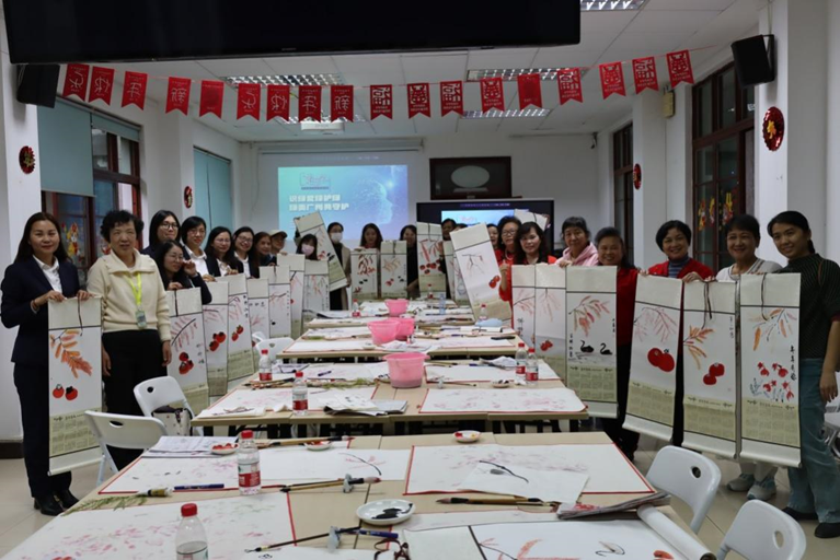 手作落羽杉年画