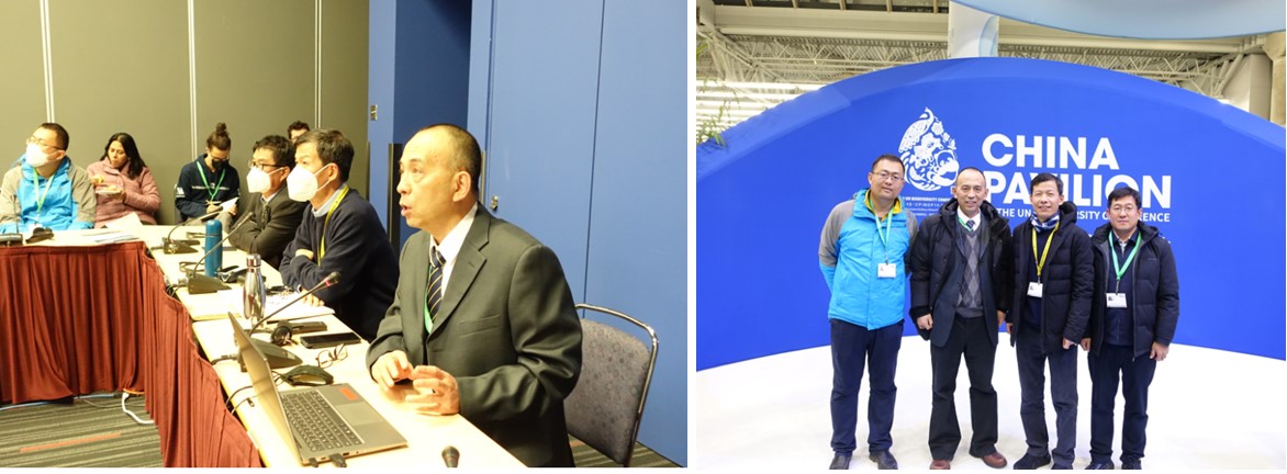 5.葛学军研究员作报告并与报告专家合影